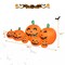 88" Outdoor Inflatable Pre Lit Pumpkin Halloween Blow up Party Decoration Yard